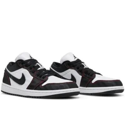 Air Jordan 1 Low SE Utility (W) - White / Black / Red - Image 2