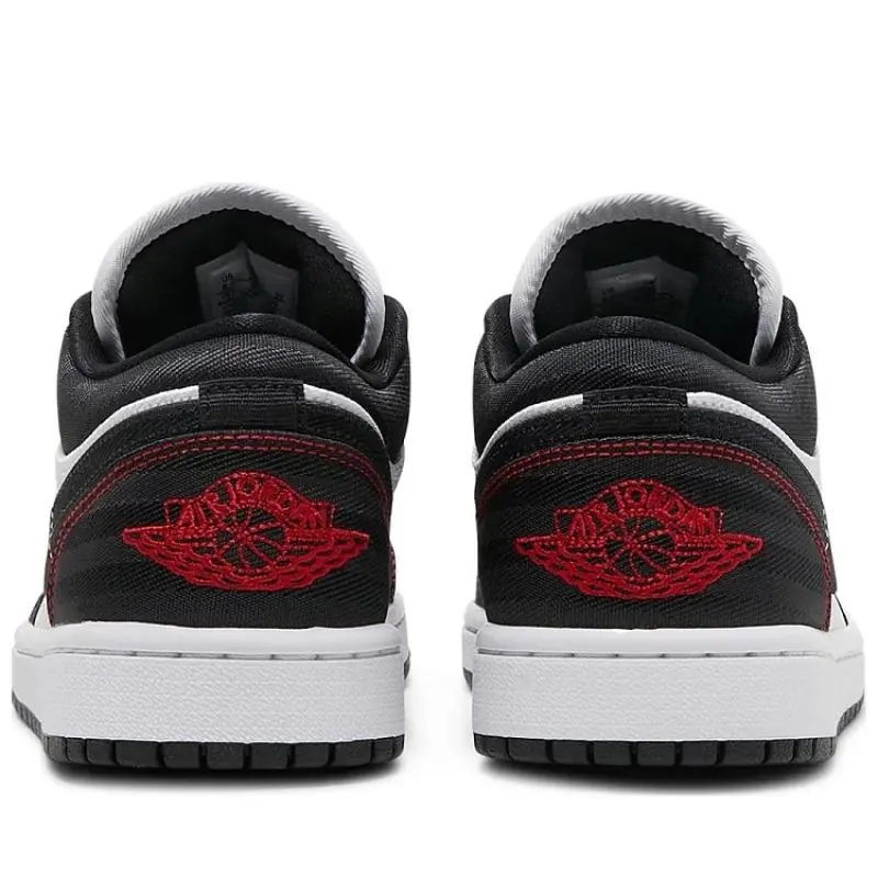 Air Jordan 1 Low SE Utility 'White/Black/Red' - Image 3