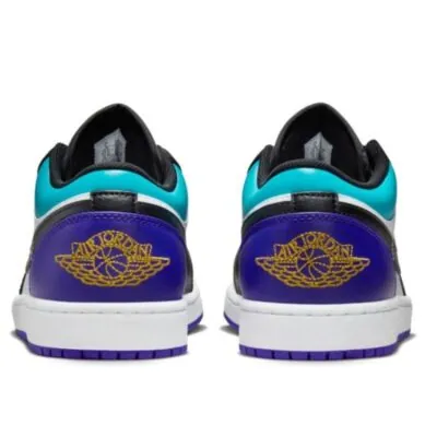 Air Jordan 1 Low White/Black/Bright Concord - Image 2
