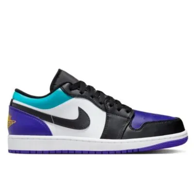 Air Jordan 1 Low White/Black/Bright Concord
