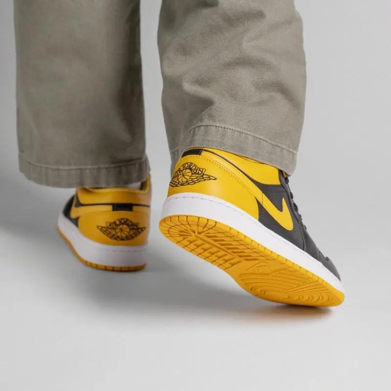 Air Jordan 1 Low 'Yellow Ochre' - Image 4