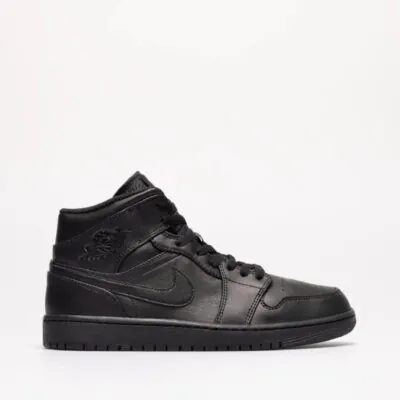 Air Jordan 1 Mid Black/Black