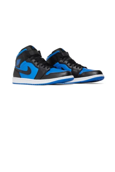 Air Jordan 1 Mid 'Black Royal Blue' - Image 3