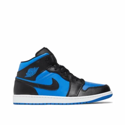 Air Jordan 1 Mid 'Black Royal Blue'