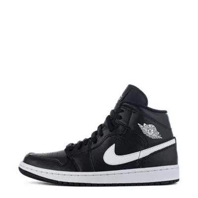 Air Jordan 1 Mid - Black / White - Image 2