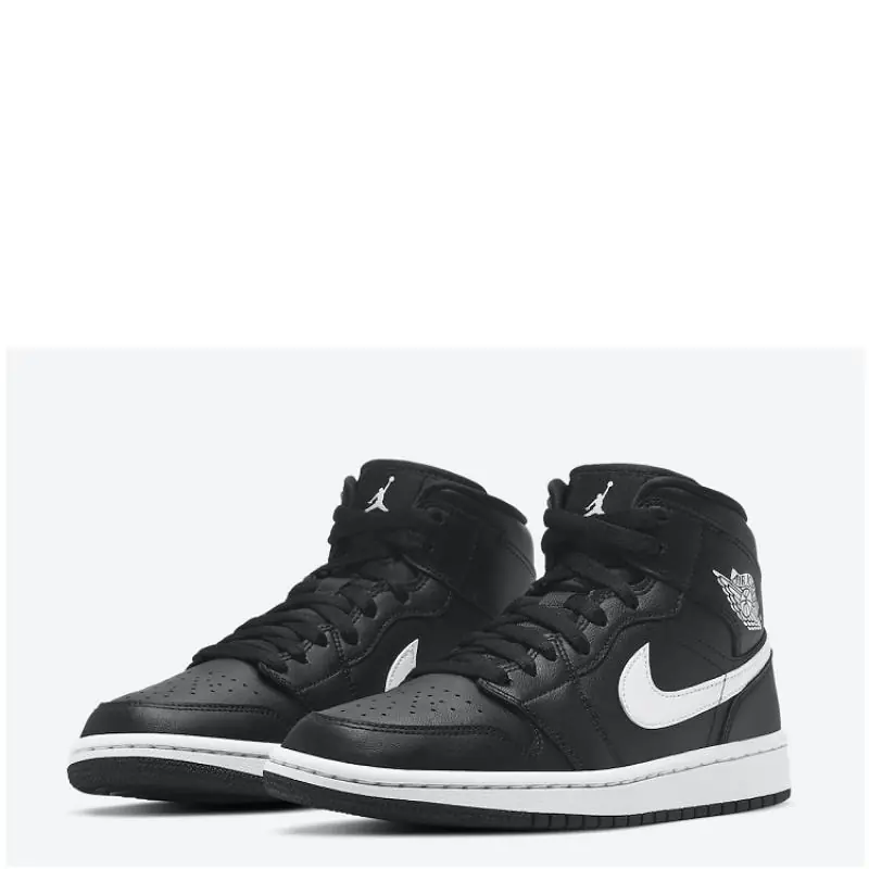 Air Jordan 1 Mid (W) 'Black / White' - Image 3