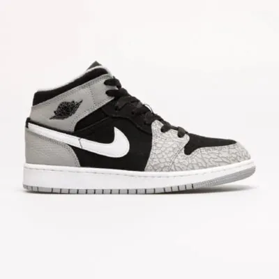 Air Jordan 1 Mid Se Gs 'Elephant print'