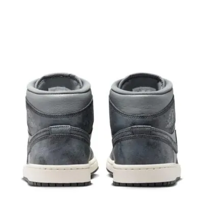 Air Jordan 1 Mid SE - Smoke Grey/Sail/Off-Noir - Image 3