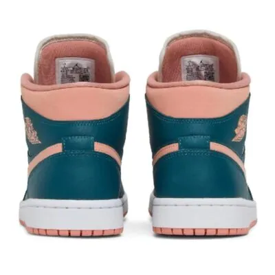 Air Jordan 1 Mid (W) 'Dark Teal Green' - Image 3