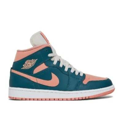 Air Jordan 1 Mid (W) 'Dark Teal Green'