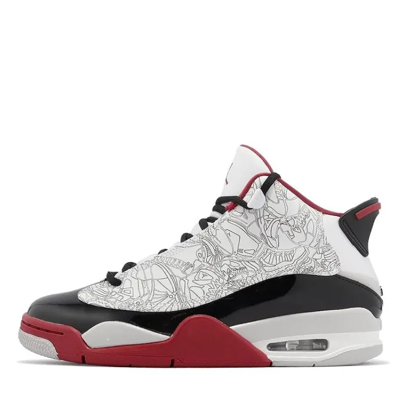 Air Jordan Dub Zero 'Black and Red' - Image 2