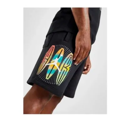 Air Jordan Flight Mvp Fleece Shorts 'Black' - Image 3