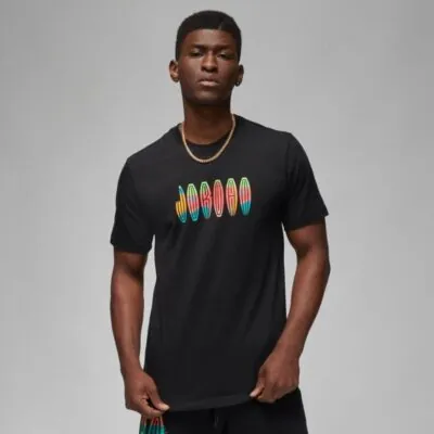 Air Jordan MVP Flight Wordmark Crew Tee - Black