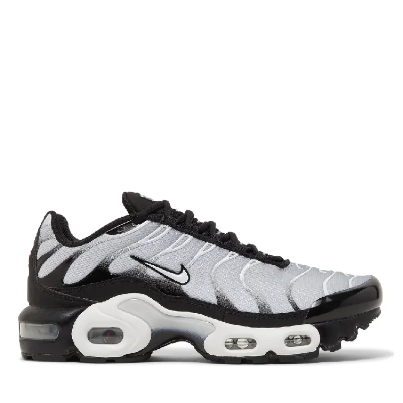 Nike Air Max Plus (GS) 'Black Metallic Silver'
