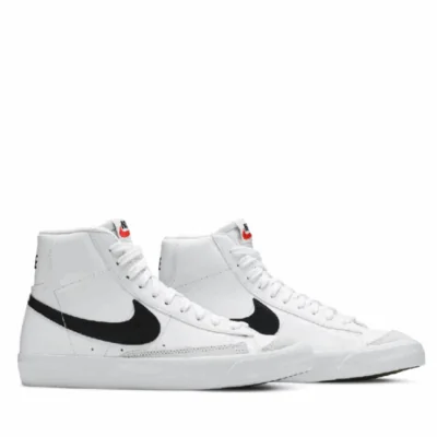 Nike Blazer Mid '77 GS 'White Black' - Image 2