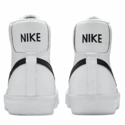 Nike Blazer Mid '77 GS 'White Black' - Image 3