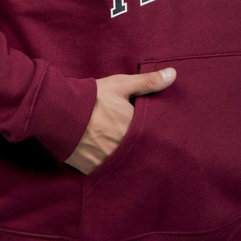 Carhartt Hooded WIP Division Sweat/Pulóver - Mulberry - Image 3