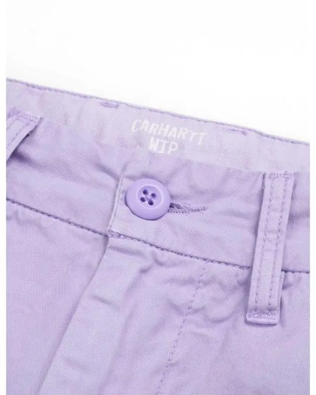 Carhartt WIP Johnson Short - Soft Lavender - Image 2