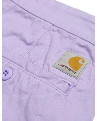 Carhartt WIP Johnson Short - Soft Lavender - Image 3