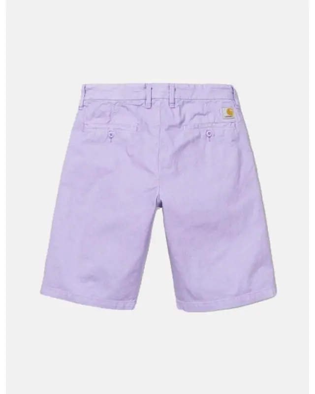 Carhartt WIP Johnson Short - Soft Lavender - Image 5