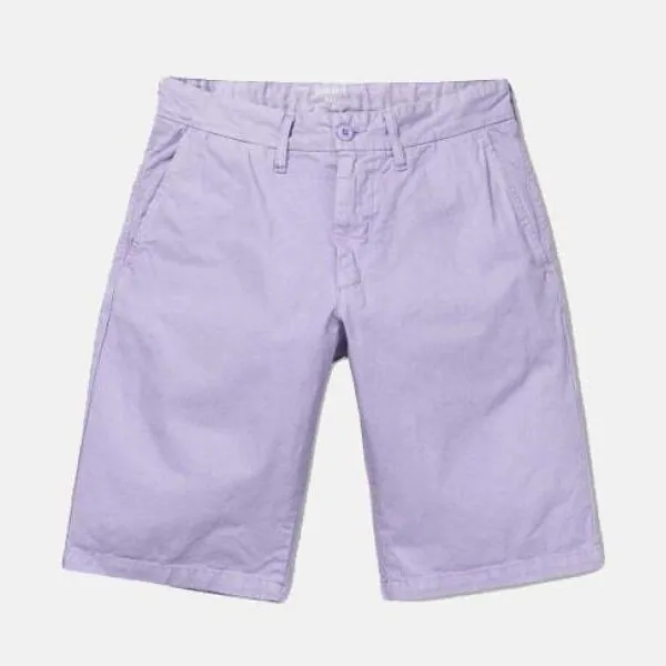 Carhartt WIP Johnson Short - Soft Lavender