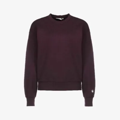 Carhartt W' Casey Sweatshirt Dark Plum/Silver