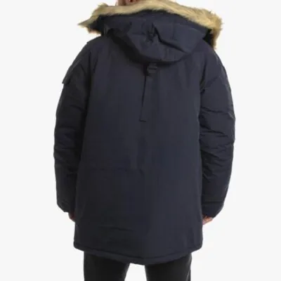 Carhartt WIP Anchorage Parka 'Dark Navy' - Image 2