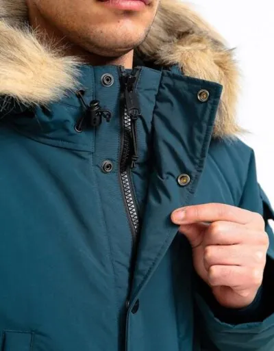 Carhartt Wip Anchorage Parka 'Duck Blue' - Image 2