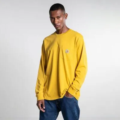Carhartt WIP L/S Pocket Loose T-Shirt - Colza
