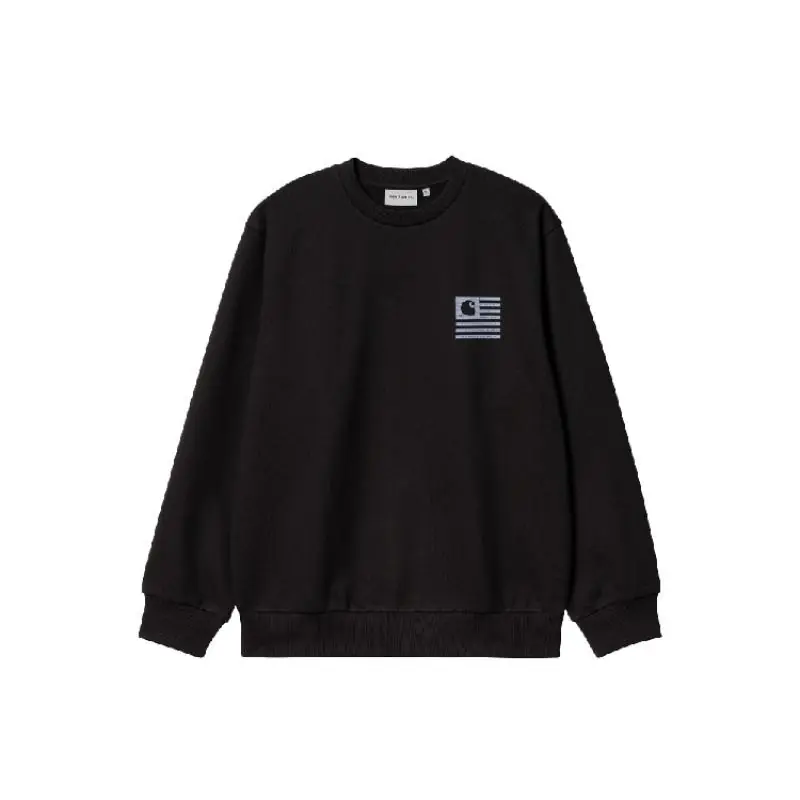 Carhartt Wip Label State Flag Sweat/Pulóver - Fekete