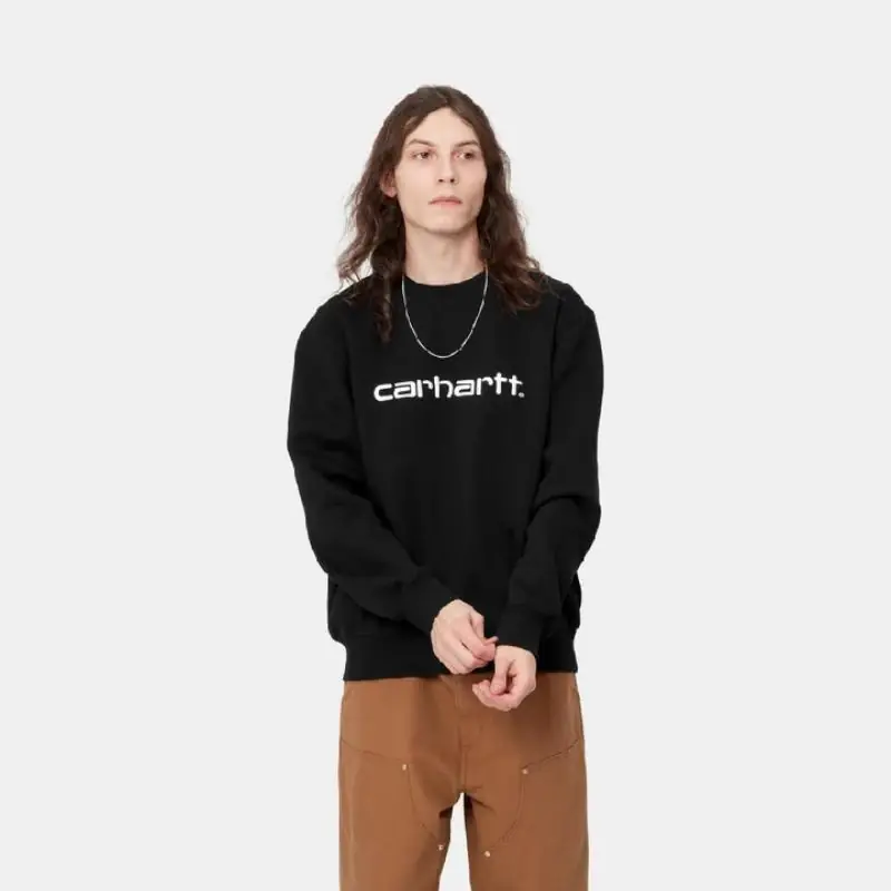 Carhartt Wip Sweat/Pulóver - Fekete/Fehér