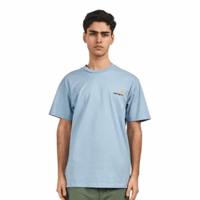 Carhartt WIP - T-shirt for Man - Light Blue -
