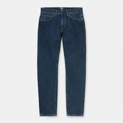 Carhartt Wip Vinton Otero Jeans - Blue Stone Washed - Image 2