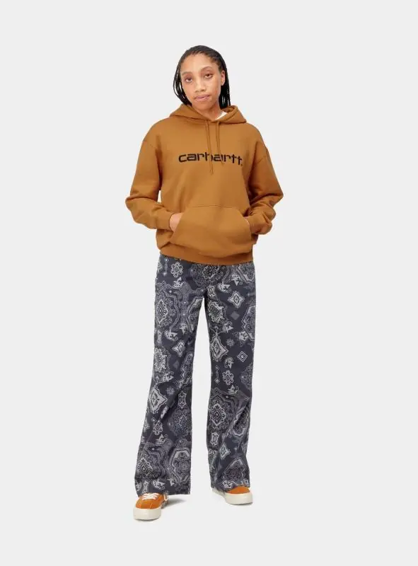 Carhartt Wip W' Hooded Carhartt Sweatshirt/Pulóver - Okkersárga - Image 2