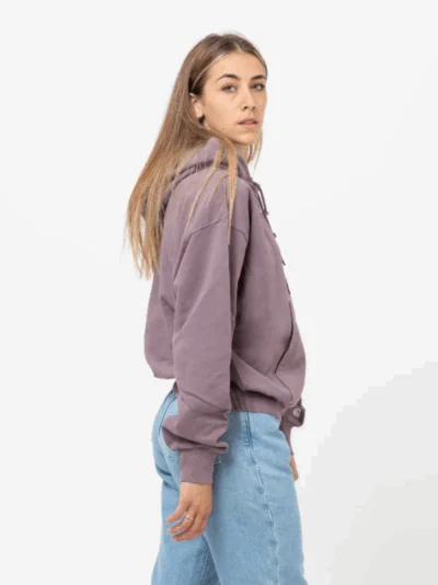 Carhartt Wip W' Hooded Casey Sweat - Misty Thistle/ Silver - Image 2