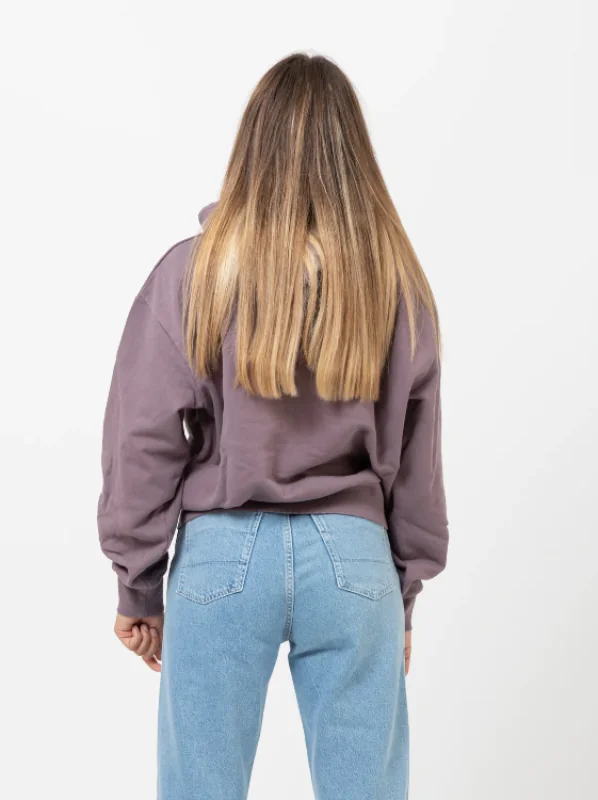 Carhartt Wip W' Hooded Casey Sweat/Pulóver - Fakó Lila - Image 3