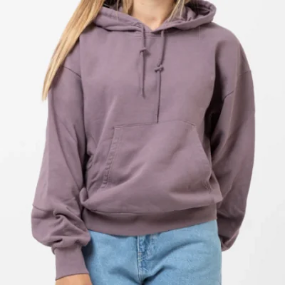 Carhartt Wip W' Hooded Casey Sweat - Misty Thistle/ Silver