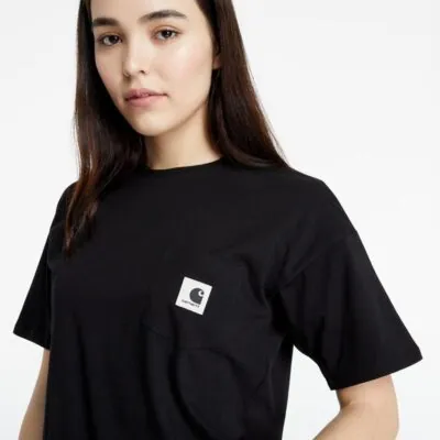 Carhartt Wip W' S/S pocket T-Shirt - Black
