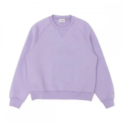 Carhartt Wip Womens Chase Sweat Soft Lavender/Gold