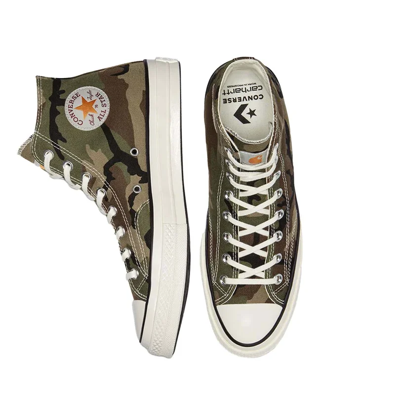 Carhartt WIP x Converse Chuck 70 High 'Camo' - Image 2