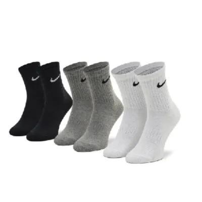 Everyday Cotton Cushio Crew Socks Tricolor (3 pár)