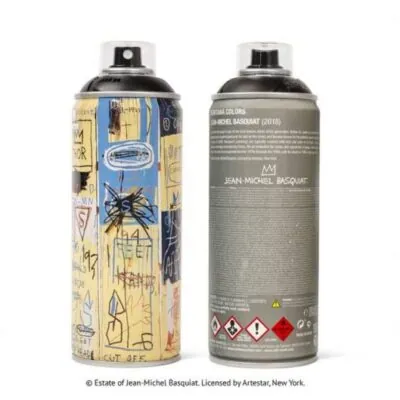 Jean-Michel Basquiat Special Edition Can - Matt Black