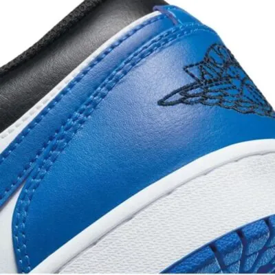 Air Jordan 1 Low White/Black/White/Royal Blue - Image 3