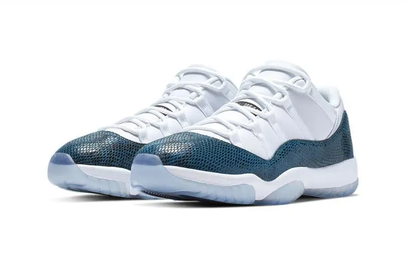 Air Jordan 11 Retro Low 'Snake Navy' - Image 3