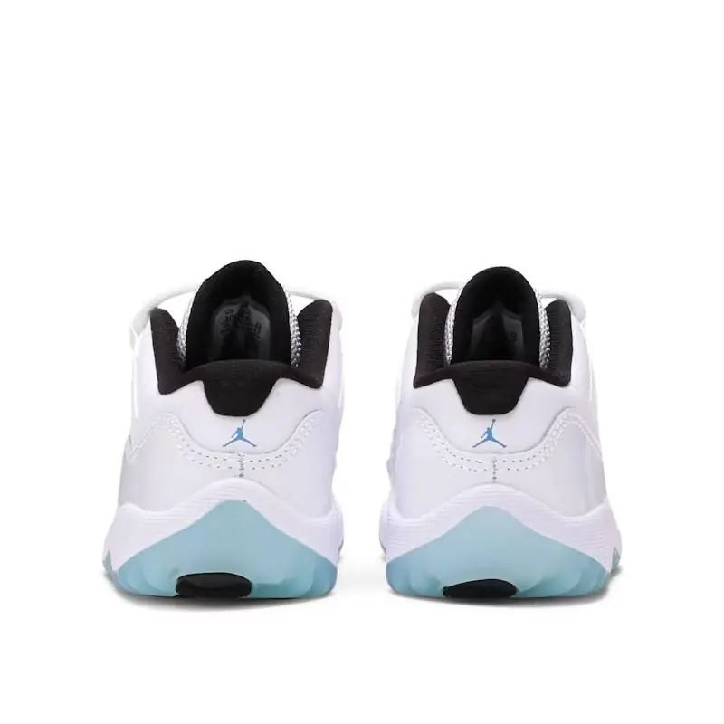 Jordan 11 Retro Low (TD) White/Blue - Image 3