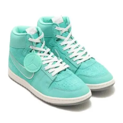 Jordan Air Ship PE SP Light Menta/Metallic Silver - Image 2