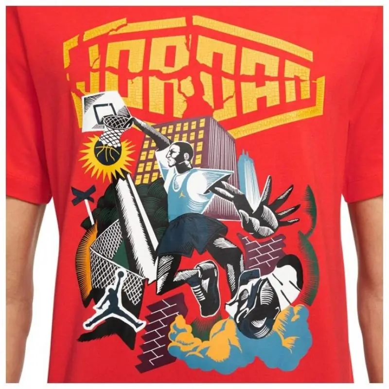 Jordan DNA T-Shirt 'Red' - Image 3