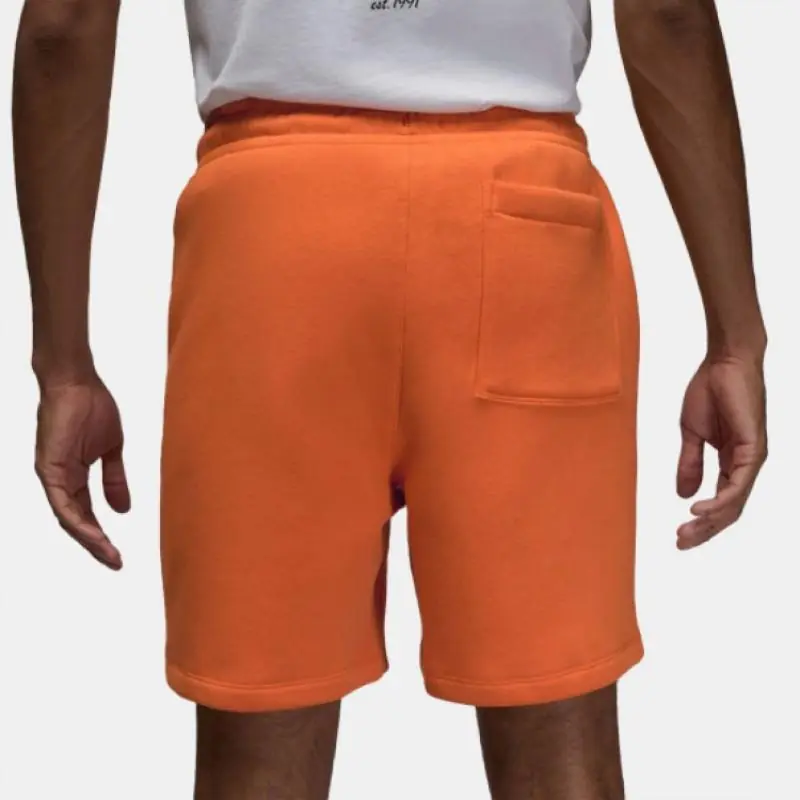 Jordan Essentials Fleece Shorts Magma Orange - Image 2