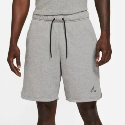Jordan Essentials French Terry Fleece Shorts - Carbon Grey - Image 2