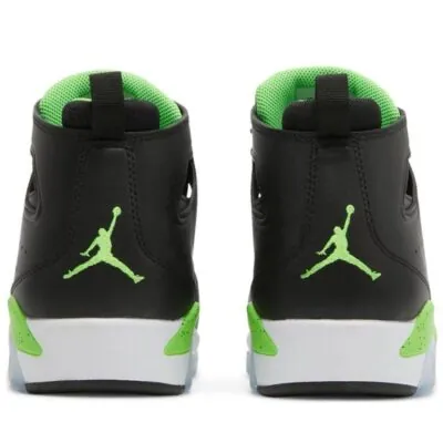 Jordan Flight Club 91 - Black / Green Strike - Image 3